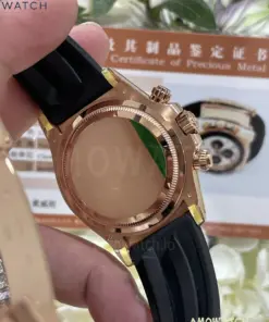 Daytona 126518 Black/RG Dial on Oysterflex Strap 20 weishang_20250926002128