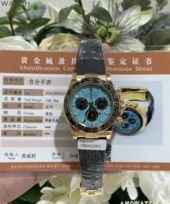 Daytona 126518 Turquoise Dial on Oysterflex Strap (Weighted) 15 weishang_20250926002514