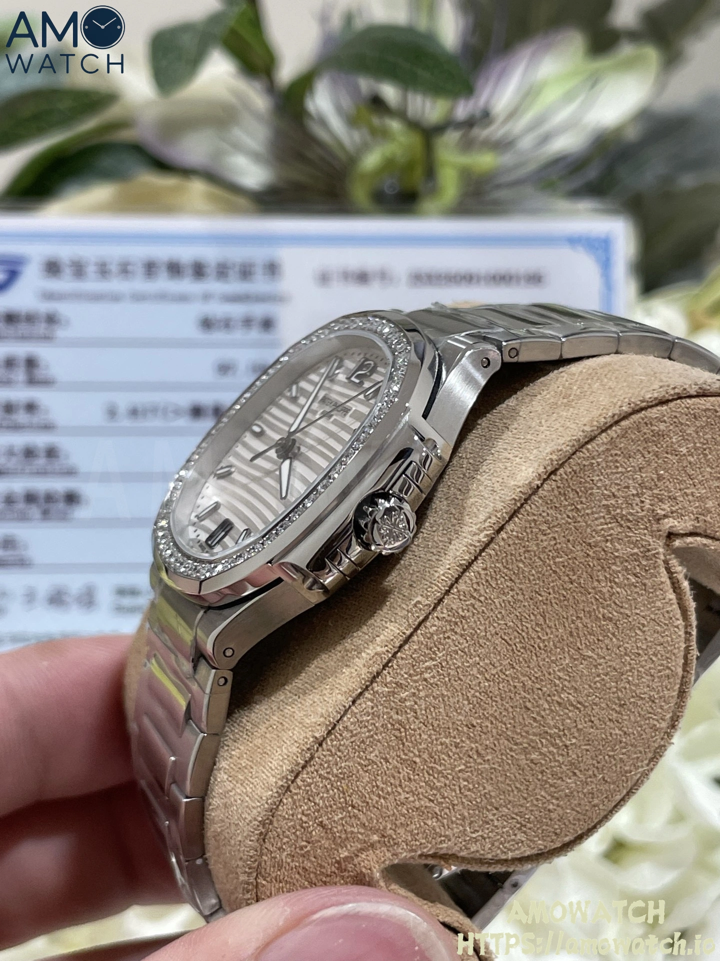 Custom Made Patek Philippe Nautilus 34mm 7118/1A-010 6 weishang_20250926001317