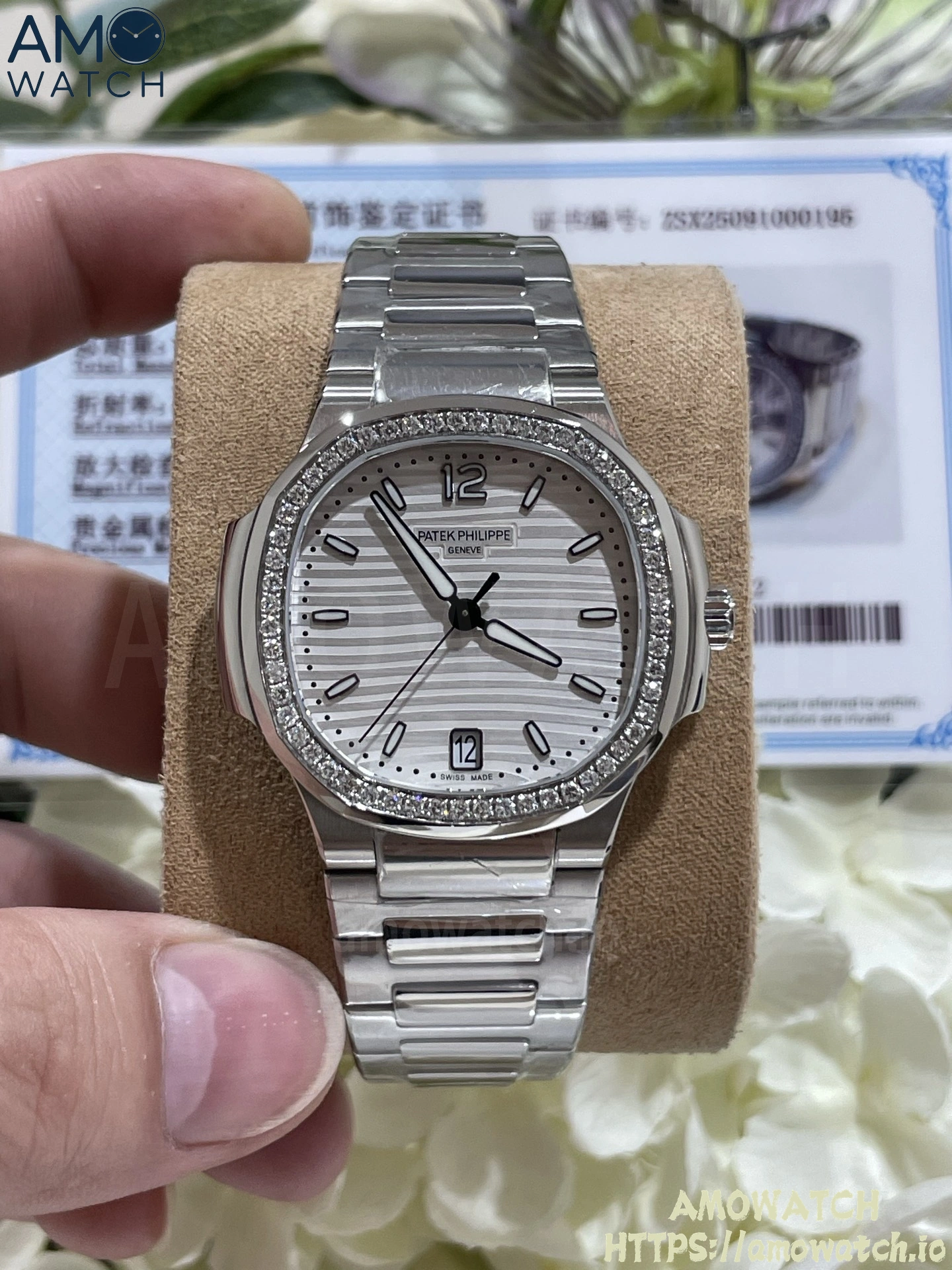 Custom Made Patek Philippe Nautilus 34mm 7118/1A-010 1 weishang_20250926001234