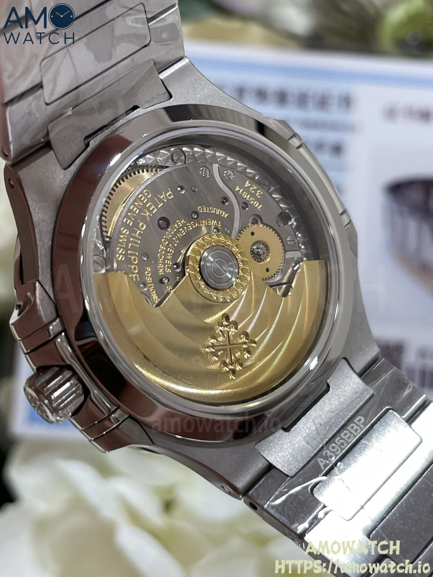 Custom Made Patek Philippe Nautilus 34mm 7118/1A-010 10 weishang_20250926001350