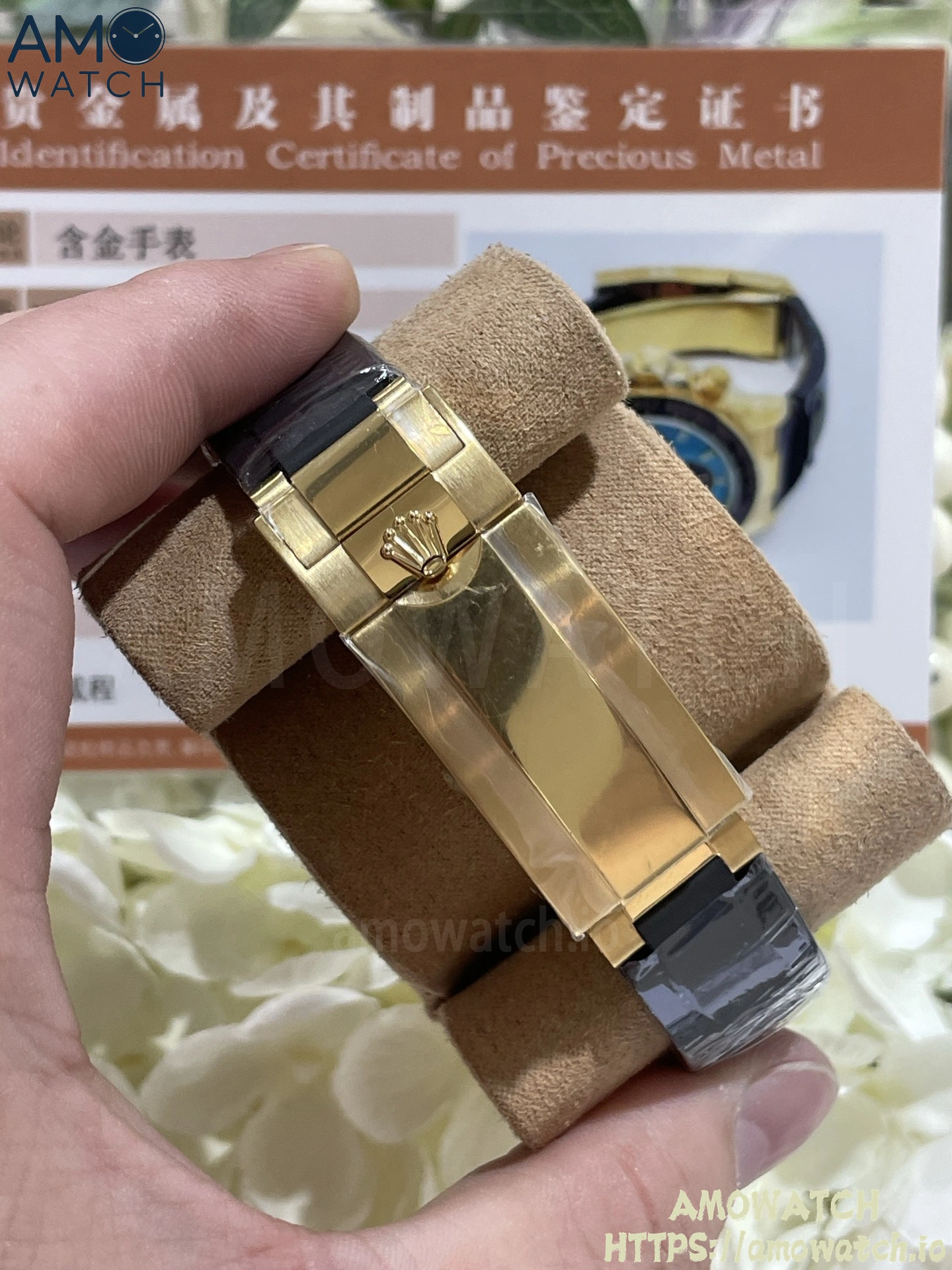 Daytona 126518 Turquoise Dial on Oysterflex Strap (Weighted) 9 weishang_20250926002555