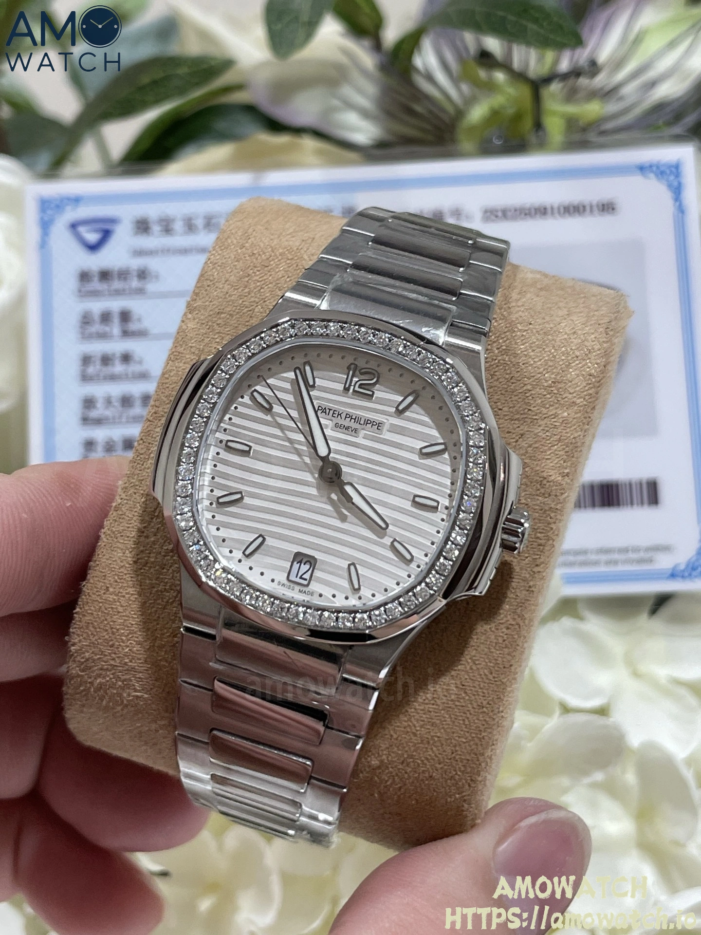 Custom Made Patek Philippe Nautilus 34mm 7118/1A-010 3 weishang_20250926001251