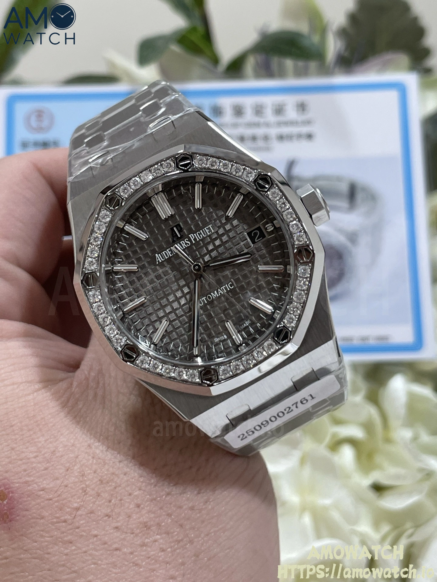 Custom Made Royal Oak 37mm 15450ST.OO.1256ST.02 SS 10 weishang_20250926001609
