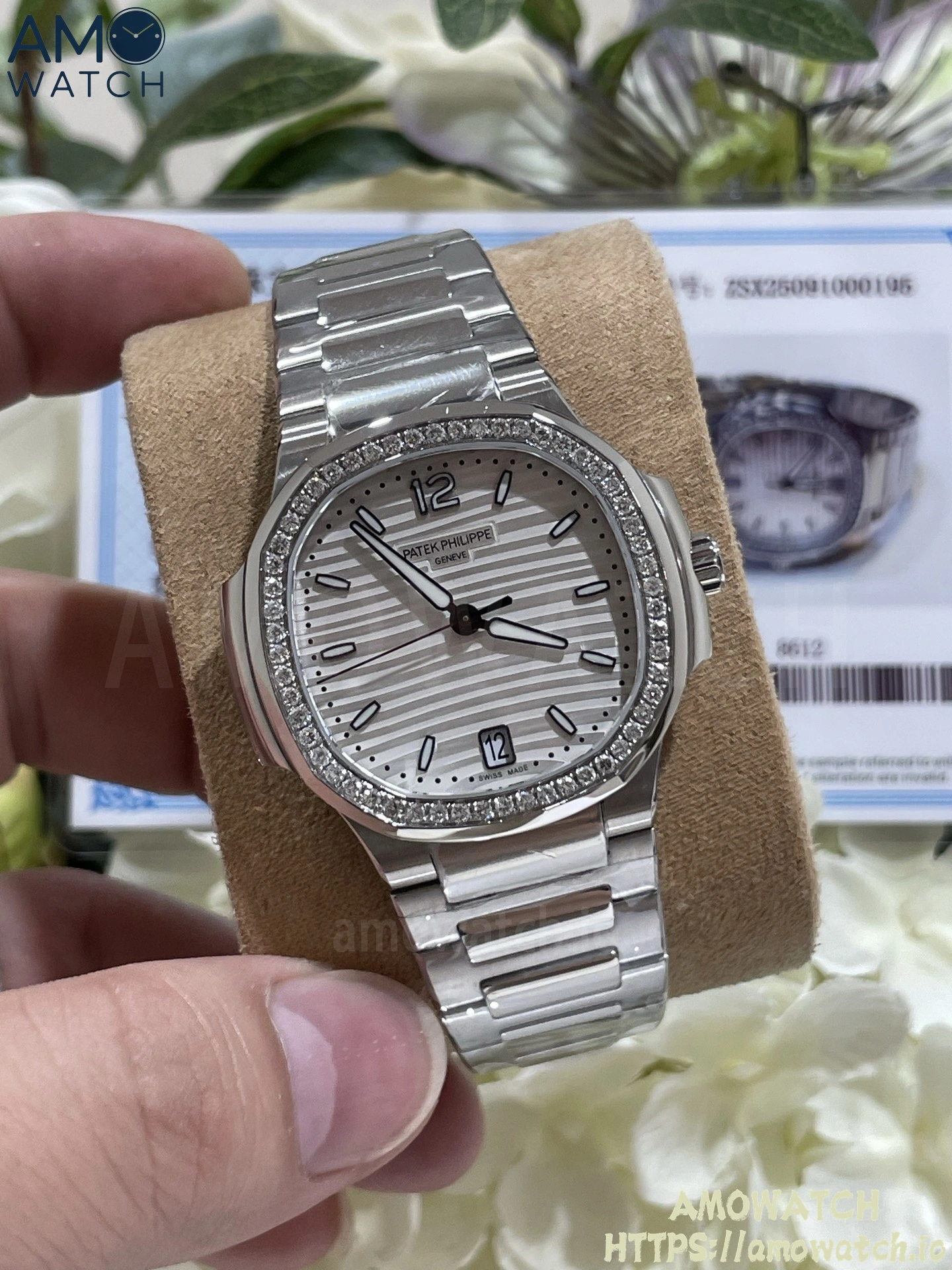 Custom Made Patek Philippe Nautilus 34mm 7118/1A-010 2 weishang_20250926001243