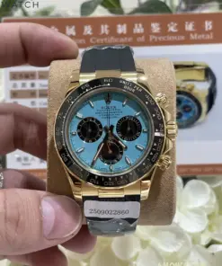 Daytona 126518 Turquoise Dial on Oysterflex Strap (Weighted) 17 weishang_20250926002531