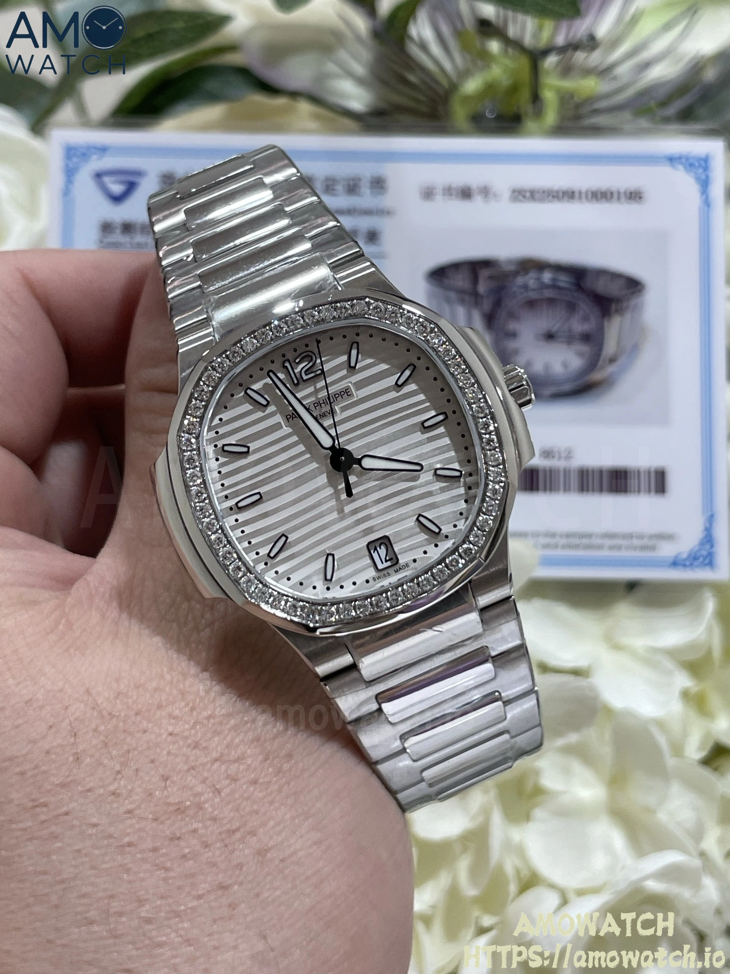 Custom Made Patek Philippe Nautilus 34mm 7118/1A-010 11 weishang_20250926001358
