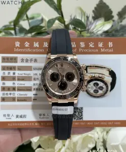 Daytona 126518 Black/RG Dial on Oysterflex Strap 14 weishang_20250926002040