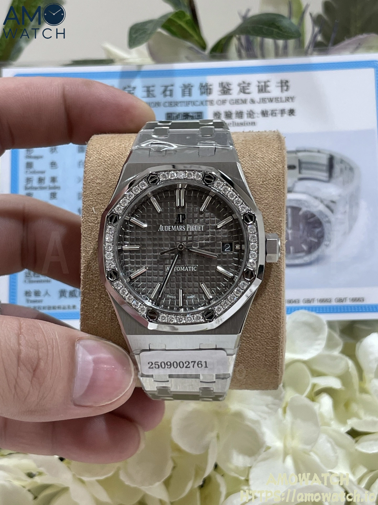 Custom Made Royal Oak 37mm 15450ST.OO.1256ST.02 SS 5 weishang_20250926001529