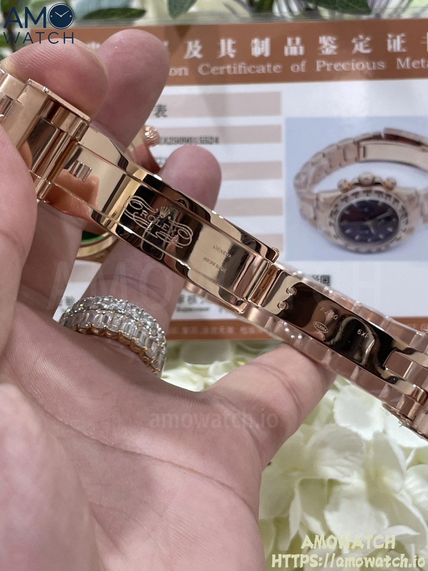 Daytona 116505 Brown Dial on RG Braclet (Weighted) 9 weishang_20250926002338