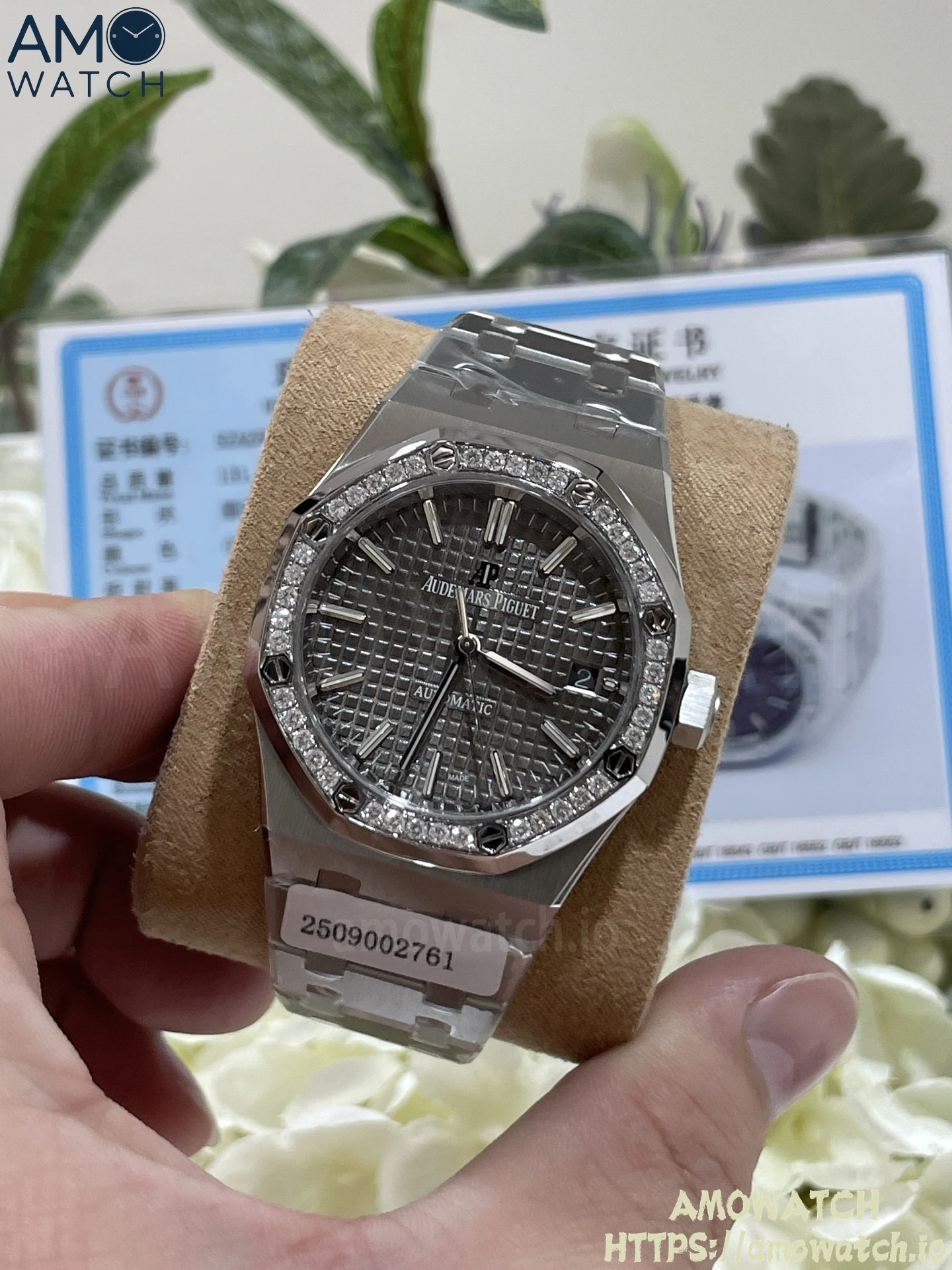 Custom Made Royal Oak 37mm 15450ST.OO.1256ST.02 SS 3 weishang_20250926001513