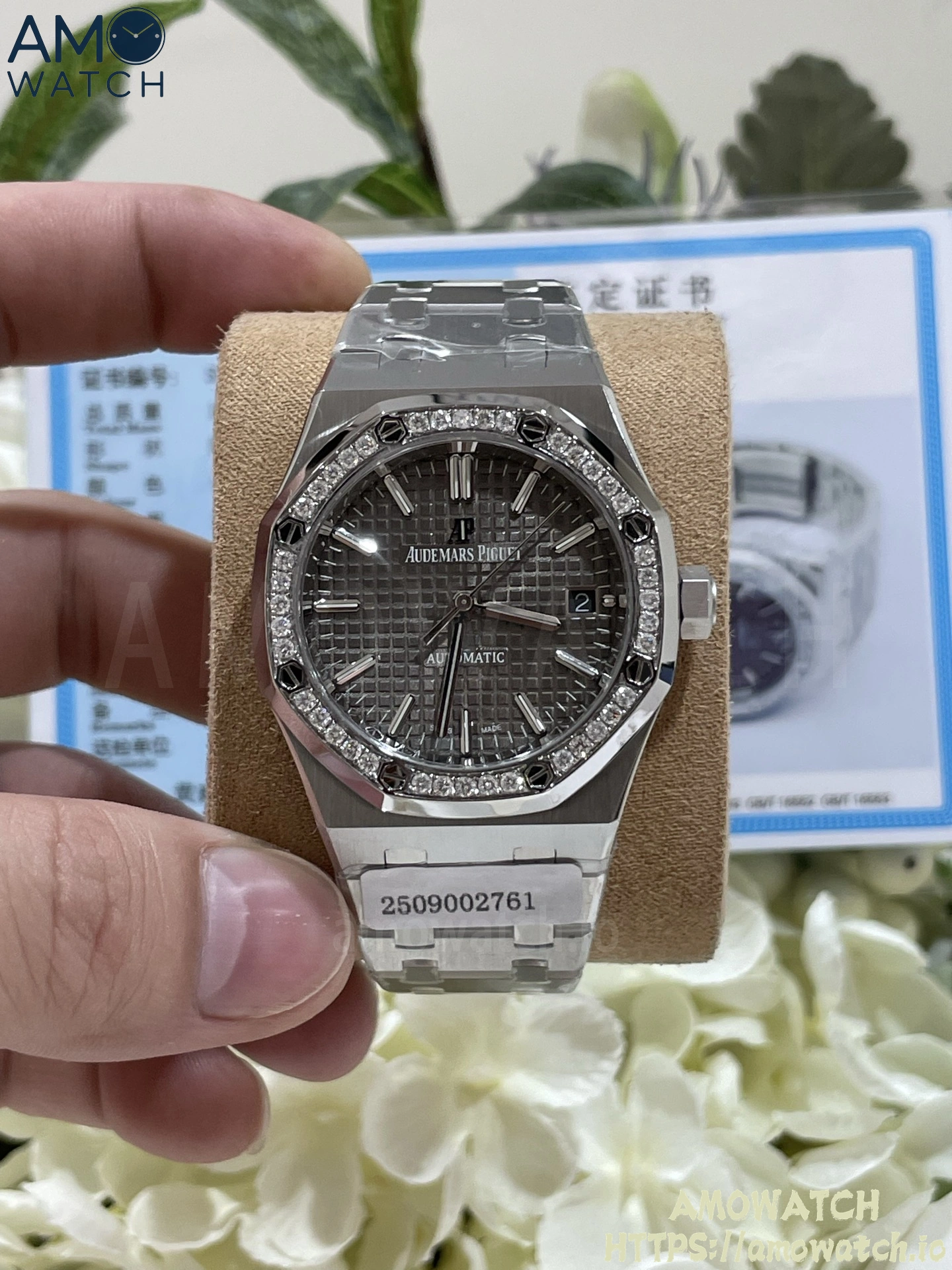 Custom Made Royal Oak 37mm 15450ST.OO.1256ST.02 SS 1 weishang_20250926001457